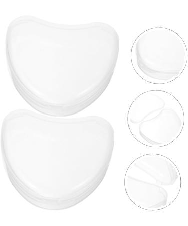 Beavorty Love-Shaped Prostheses Storage Box - Transparent 2-Piece Set for Outdoor Retention | Durable Plastic Holder Etui - Buy Online on GoSupps.com