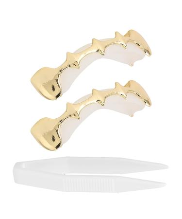 Irregular Hip Hop False Tooth Set Halloween Festival Hip Hop Tooth Decoration Accessory #011