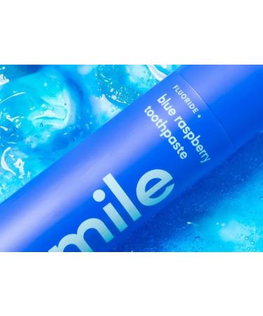 Hismile Blue Raspberry Fluoride Toothpaste | Flavored Toothpaste for Fresh Breath | Shop Hismile Internationally - Buy Online on GoSupps.com