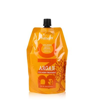 Karseell Hair Treatment Conditioner 16.9 Fl Oz (500ml) - Deep Repairing with Argan Oil & Keratin for Dry Damaged Curly Bleached Hair
