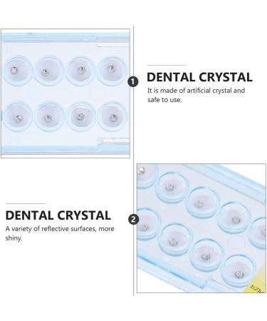 Beaupretty 30pcs Crystal Nail Gems Decorative Teeth Jewelry & Nail Decor with Storage Box - Buy Online on GoSupps.com