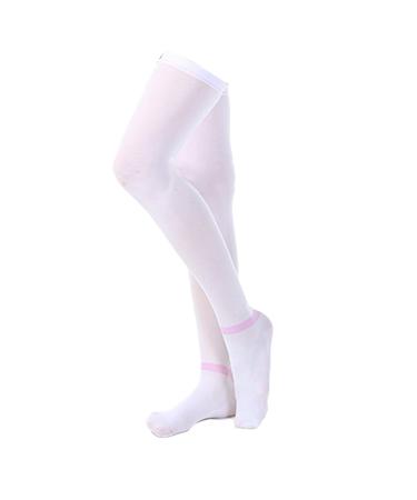 DERCLIVE Thigh High Support Socks Compression Socks Thigh High Closed Toe 20-30mmHg Compression Silicone Non-Slip Thigh High Compression Stockings Improve