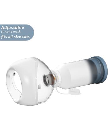 Pet Aerosol Chamber for Cats and Small Dogs | Fits Comfortably | Silicone Mask | All Pets - Buy Online on GoSupps.com