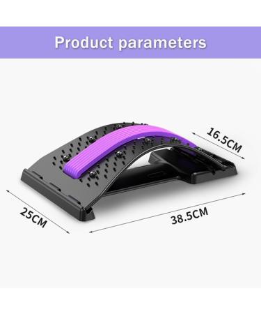 Back Extensor Magnetic Field Therapy - Adjustable Pain Relief Stretcher for Herniated Disc Sciatica & Scoliosis - Buy Online on GoSupps.com