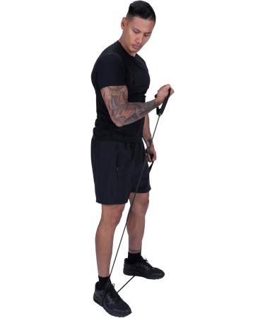 Everlast Heavy Resistance Band - Durable Latex Tube with Padded Handles Ideal for Pilates Home Gym Fitness Weight Loss Full-Body Workouts Great Exercise Equipment for Home & Recovery - Buy Online on GoSupps.com