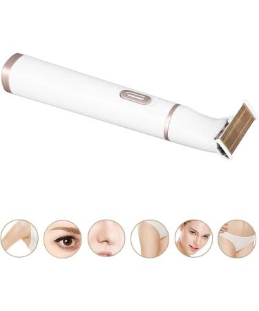 Dioche 5 in 1 Electric Hair Trimmer for Women - Rechargeable Low Noise Washable Clipper with 5 Heads for Eyebrows Nose and Face - International Shipping Available - Buy Online on GoSupps.com