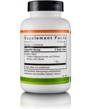 Micro Balance MicroChitosan - 60 Vegicaps - Supports Friendly Probiotics & Natural Cleansing - Buy Online on GoSupps.com