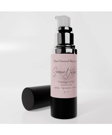 Firming Eye Gel for Puffiness & Hypersensitive Skin - Cooling Formula | All Natural, Vegan & Cruelty Free - Buy Online on GoSupps.com