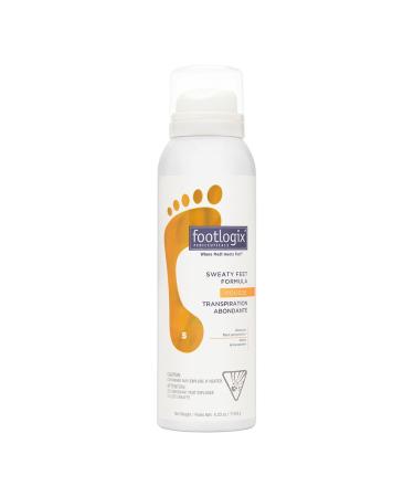 FOOTLOGIX Sweaty Feet Formula  4.23 oz - Buy Online on GoSupps.com