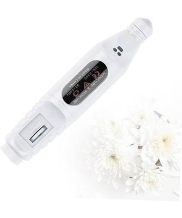 POPETPOP Professional Acrylic Gel Tool Acrylic Nails Tools Electric Nail File Manicure Polishing Tools Portable Nail Drill Professional Nail Drill Machine Manicure Tool Polisher White Major 13.8*2.8cm White - Buy Online on GoSupps.com
