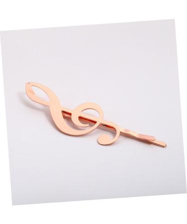 minkissy Hairpins for Co-workers Hair Pin Musical Note Hair Clip Alloy Hair Clip Hair Clips for Girls Goody Hair Clips for Women Girl Hairpin Women Hairpin Rose Gold Women's - Buy Online on GoSupps.com