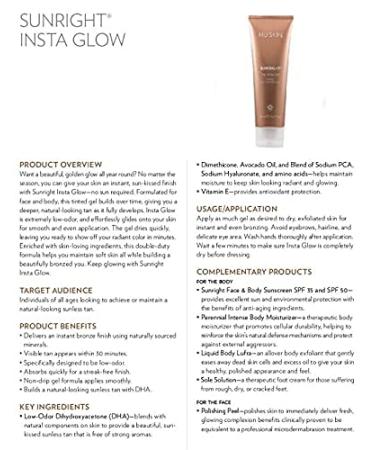 Nu Skin Sunright Insta Glow - Natural Sunless Tanner for Instant Radiant Skin - Buy Online on GoSupps.com