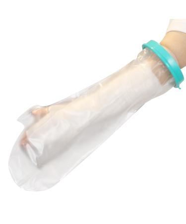 Musbus Waterproof plaster covers for the shower arm extra -wheeled waterproof arm protection reusable elastic easy to use to protect the arms during the bath for men wife arm rigid edge - XL