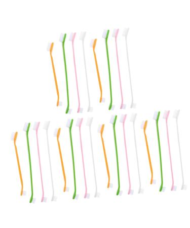 BESPORTBLE 24 Pcs Double Head Dog Toothbrush Pet Dual-head Brush Pet Toothbrush Pet Toothpaste Pet Oral Dogs Pp 1 count (Pack of 1) As Shownx3pcs