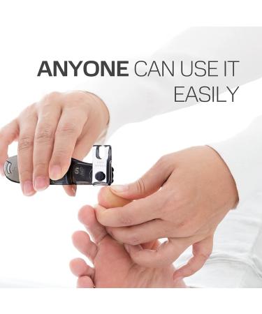 STEINDER Easy Grip 360 Toenail Clippers for Seniors - Thick Toe Nail Clippers Set for Men - Buy Online on GoSupps.com