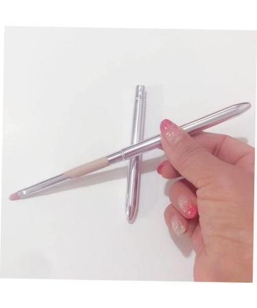 minkissy Lip Brush with Lid Eye Shadow Applicators Travel Makeup Brush Lip Gloss Applicator Lipstick Cosmetics Brush Travel Lipstick Brush Lip Makeup Brush Lip Brush Applicator Fiber Wool 10.4x1cm Pink - Buy Online on GoSupps.com