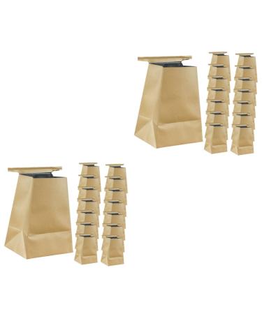 Hemoton Kraft Paper Bags Car Trash Bag 30 Pcs Vomit Bag Kraft Paper Travel Light Brown Vomit Bags Disposable Mini Trash Bags