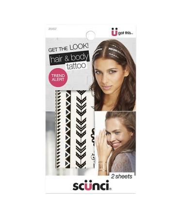 Scunci Hair and Body Tattoos