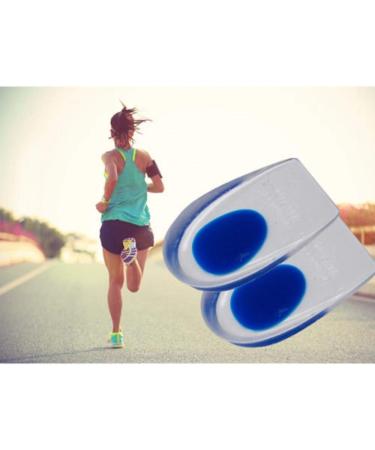 Silicon Gel Heel Cup - Heel Pain Relief & Plantar Fasciitis Support - Buy Online on GoSupps.com