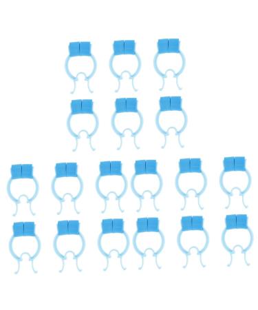 Healeved 36 Pcs Nose Correction Clip Nursing Accessories Jewelry Accessories Plastic Clips Foam Nose Clip Nasal Blood Stopper Nosebleed Stoppers Nasal Clip Breath Supply Portable Nose Clip Sky-bluex3pcs 6.5X4CMx3pcs