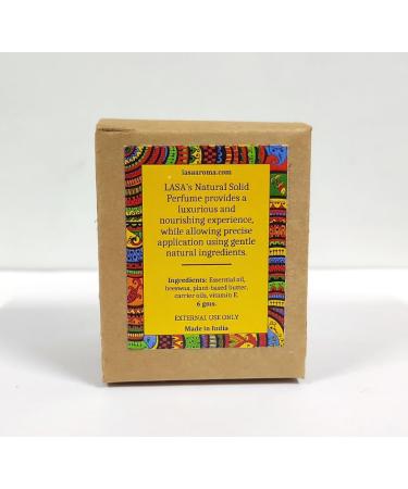 Lasa Aromatics Unisex Frangipani Natural Solid Perfume - Buy Online on GoSupps.com