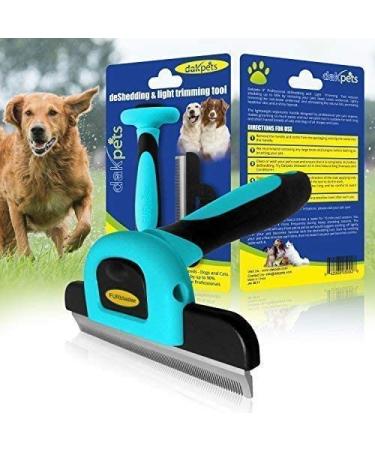 DakPets Professional Deshedding Tool for Dogs and Cats - Reduces Shedding by up to 95% - Buy Online on GoSupps.com