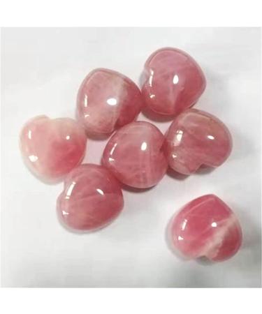 for Rose Quartz Heart Natural Stones Minerals Crystals GemsReiki for Home Decoration Piedras decorativas para el hogar Natural Luster Around 40mm 1pcs - Buy Online on GoSupps.com