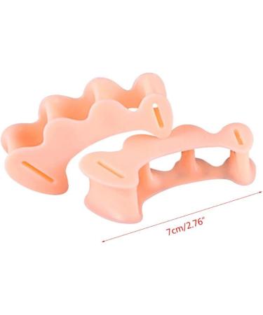 Gel Toe Caps Toe Protectors & Separator Corrector Set S 6PCS - Hammer Toe Treatment with Hallux Valgus Support - Straightens Curled & Crooked Toes - 3 Pair - Buy Online on GoSupps.com
