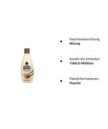 Allgro Sushi Mayoo Sauce - Creamy Spicy Korean Mayonnaise for Sushi & Dishes - 520ml Advantage Pack (3-Pack) - International Shipping Available - Buy Online on GoSupps.com
