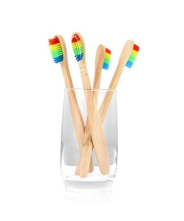 FRCOLOR 4pcs Adults Toothbrush Toothbrushes Toothbrush Oral Toothbrush Brush Teeth Handle Toothbrush Travel Tootbrush Cat Paper Clips Bristle Toothbrush Degradable Base 1 Count (Pack of 1) Colorful