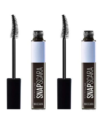 Maybelline New York Snapscara Washable Mascara Bold Brown 305 - Pack of 2 - Buy Online on GoSupps.com