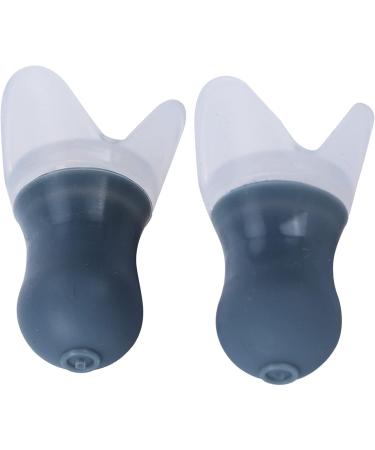 Buy 2 Pairs Silicone Ear Plugs for Swimming & Sleeping - Noise Cancelling & Reduction - Gray Large + PP Box - Buy Online on GoSupps.com