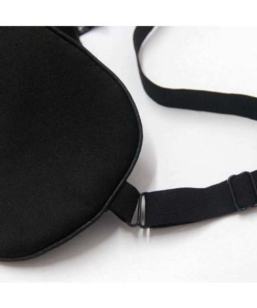 2 Pack Natural Silk Sleeping Mask | Adjustable Strap Soft Blindfold Eyeshade for Smooth Sleep - Buy Online on GoSupps.com