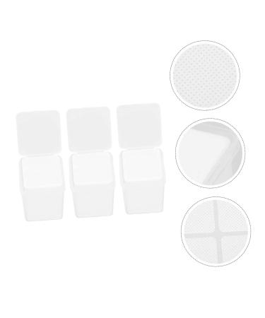POPETPOP 3000 Pcs Glue Cleaning Pads for Eyelashes & Nails | Anti-Clog Wipes for Extensions & Polish Remover | White Cotton 8x6cm - Bulk Pack - Buy Online on GoSupps.com