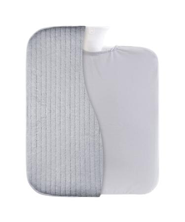 S-TROUBLE 9L Large Hot Cold Water Bottle with Plush Cover for Pain Relief Foot Hand Warmer