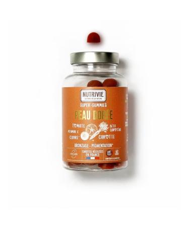Golden Skin Vegan Super-Gummies NUTRIVIE Made in France