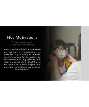Black Shield 100+2 Black Face Masks - 3 Layers - Ultra Comfy - Disposable - Buy Online on GoSupps.com