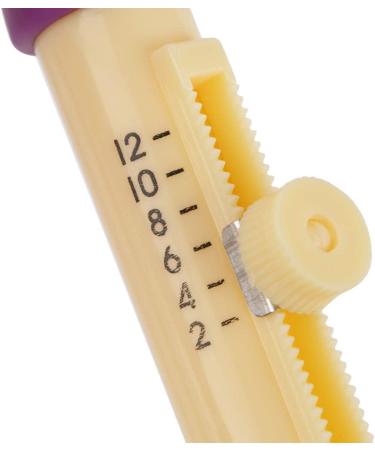 Punch Needle Embroidery Set - 3 Sizes Needle Pen Kit for DIY Craft - Threaders Sewing Knitting - Mother's Day Gift (Yellow + Purple) - Buy Online on GoSupps.com