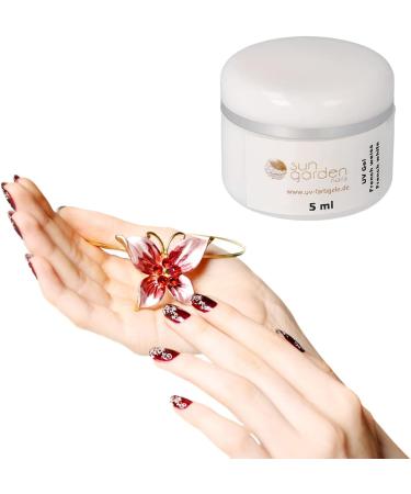 UV Classic Frenchgel white 5ml - UV Gel - French Gel white - Buy Online on GoSupps.com