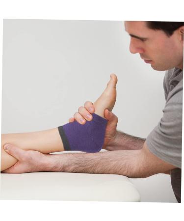 5 Pairs Moisturizing Socks Feet Moisturizer Socks Lotion Foot Spa Socks Tooth Gems Gel Sock Dry Feet Yoga Socks Ankle Socks Anti-Crack Socks Heel Silicone Breathable Socks Purple 19x13.5cm - Buy Online on GoSupps.com