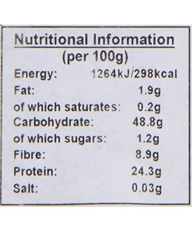 Suma Organic Dark Speckled Lentils 1 Kg - Buy Online on GoSupps.com
