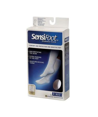 Sensifoot by Jobst Men's / Women's Over-the-Calf Light Support Socks