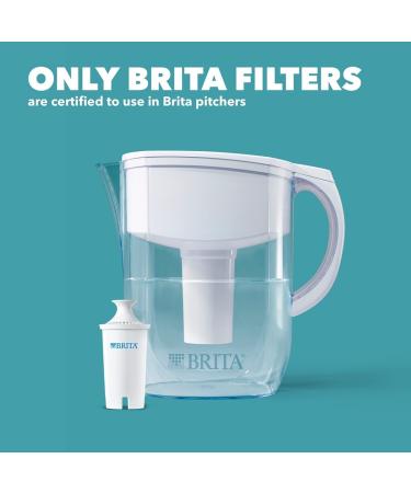 Brita Standard Water Filter Replacement - 3 Count, BPA Free for Pitchers & Dispensers - Buy Online on GoSupps.com