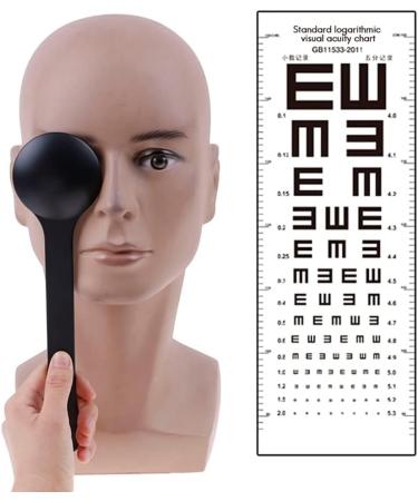 4pcs Plastic Pupil Distance Ruler & Eye Shield Glasses Accessories for Accurate Vision Measurements | International Shipping Available - Buy Online on GoSupps.com