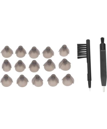 Hearing Amplifier Earplugs for Seniors - Safe & Flexible BTE Dome with Professional Cleaning Brush - Enhance Daily Life - Buy Online on GoSupps.com