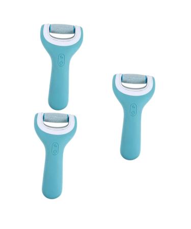 Housoutil 3 Sets Pedicure Electric Foot Scraper Wisking Tool Electric Foot Smoothing Tool Scratchboard Tools Electric Tool Electric Heel Scraper Foot Quartz Remover Care