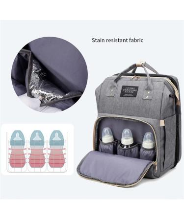 Yudoxn Diaper Bag Backpack - Multifunctional Waterproof Travel Bag for Babies | Perfect Mother's Day Gift | Includes Portable Diaper Pad - Buy Online on GoSupps.com