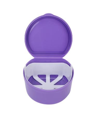Portable Prostheses Suitcase | Plastic Holder for Tooth Storage | Violet Orthodontic Box for False Teeth - Buy Online on GoSupps.com