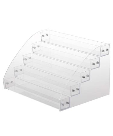 Nail Polish Organizer - Durable Acrylic Holder & Stand | 5-Layer Rack for Makeup & Nail Polish - International Shipping Available - Buy Online on GoSupps.com