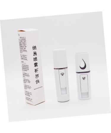 DRESSOOS Face Sprayer Cool Mist Sprayer Mini Humidifier Nano Mist Sprayer Nanometer Sprayer White - Buy Online on GoSupps.com